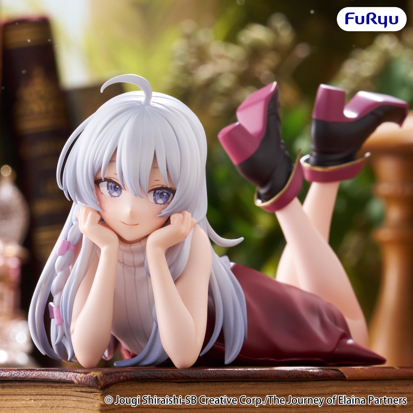PRE ORDER – THE JOURNEY OF ELAINA - NOODLE STOPPER FIGURE - ELAINA - LYING DOWN VER.