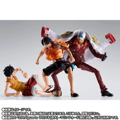 PRE ORDER – S.H.FIGUARTS ONE PIECE - SAKAZUKI - AKAINU - MARINEFORD