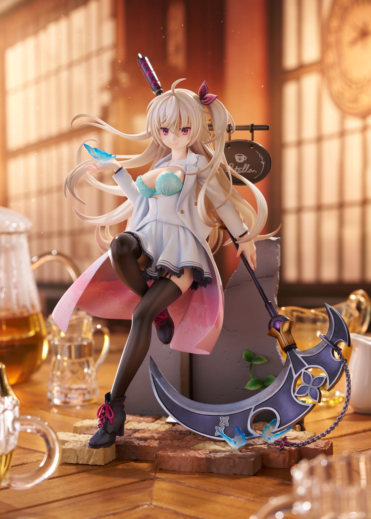 PRE ORDER – [18+] 1/7 CAFÉ STELLA AND THE REAPER'S BUTTERFLIES - AKIZUKI KANNA AMIAMI LIMITED EDITION