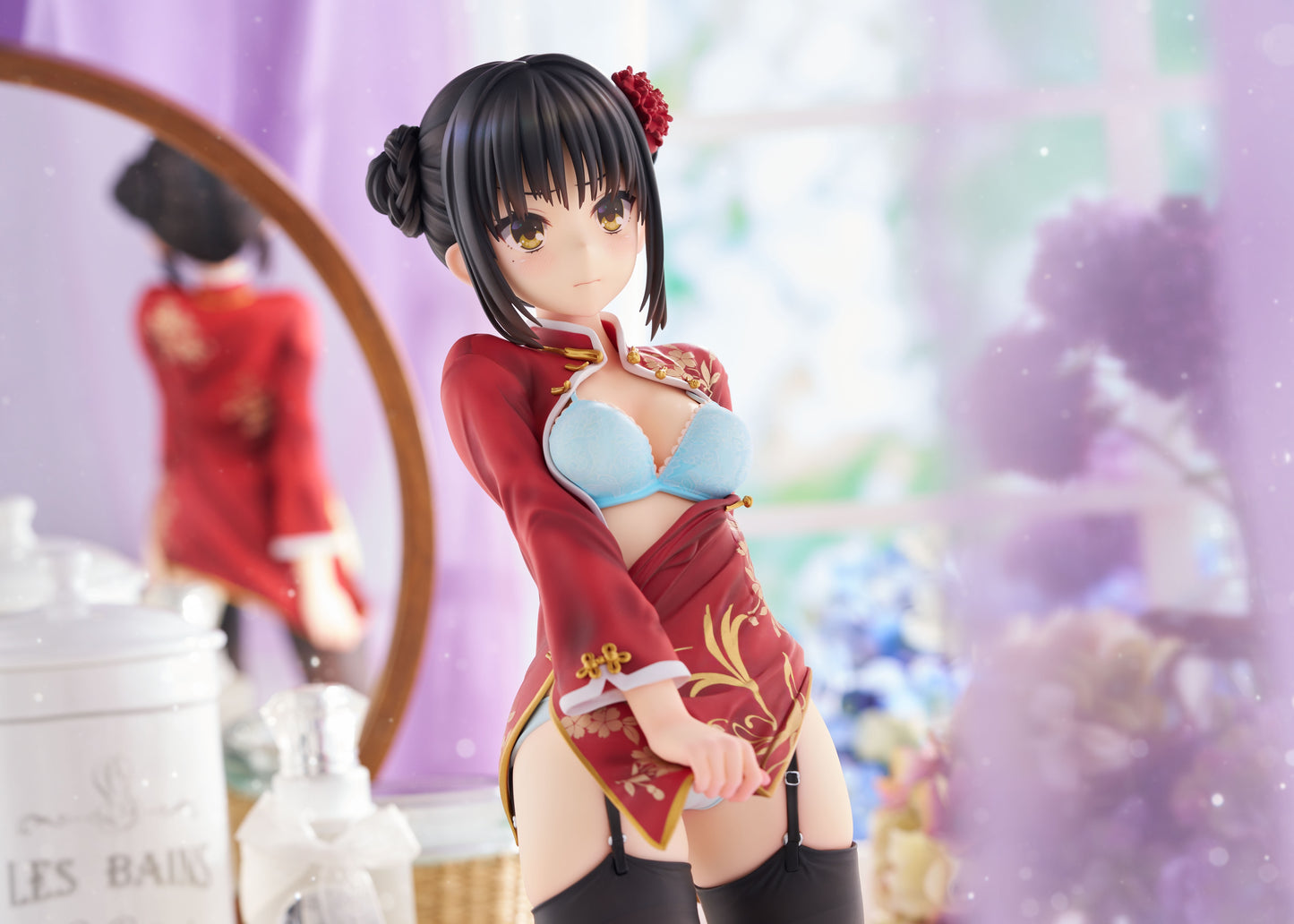 PRE ORDER – [18+] 1/3.5 CAFE STELLA AND THE REAPER'S BU􀀧ERFLY NATSUME SHIKI CHINESE CLOTHES VER. AMIAMI LIMITED EDITION