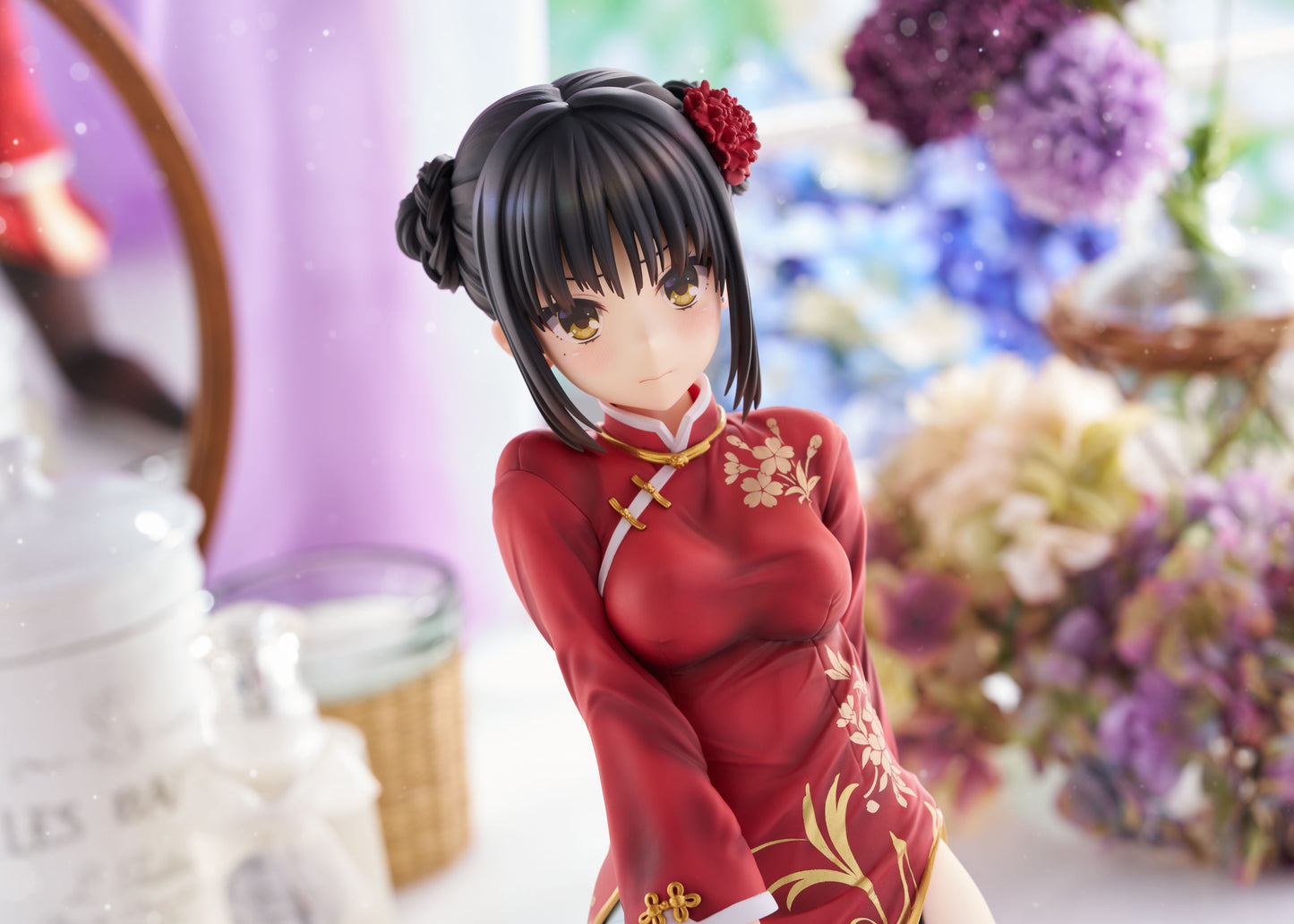 PRE ORDER – [18+] 1/3.5 CAFE STELLA AND THE REAPER'S BU􀀧ERFLY NATSUME SHIKI CHINESE CLOTHES VER. AMIAMI LIMITED EDITION
