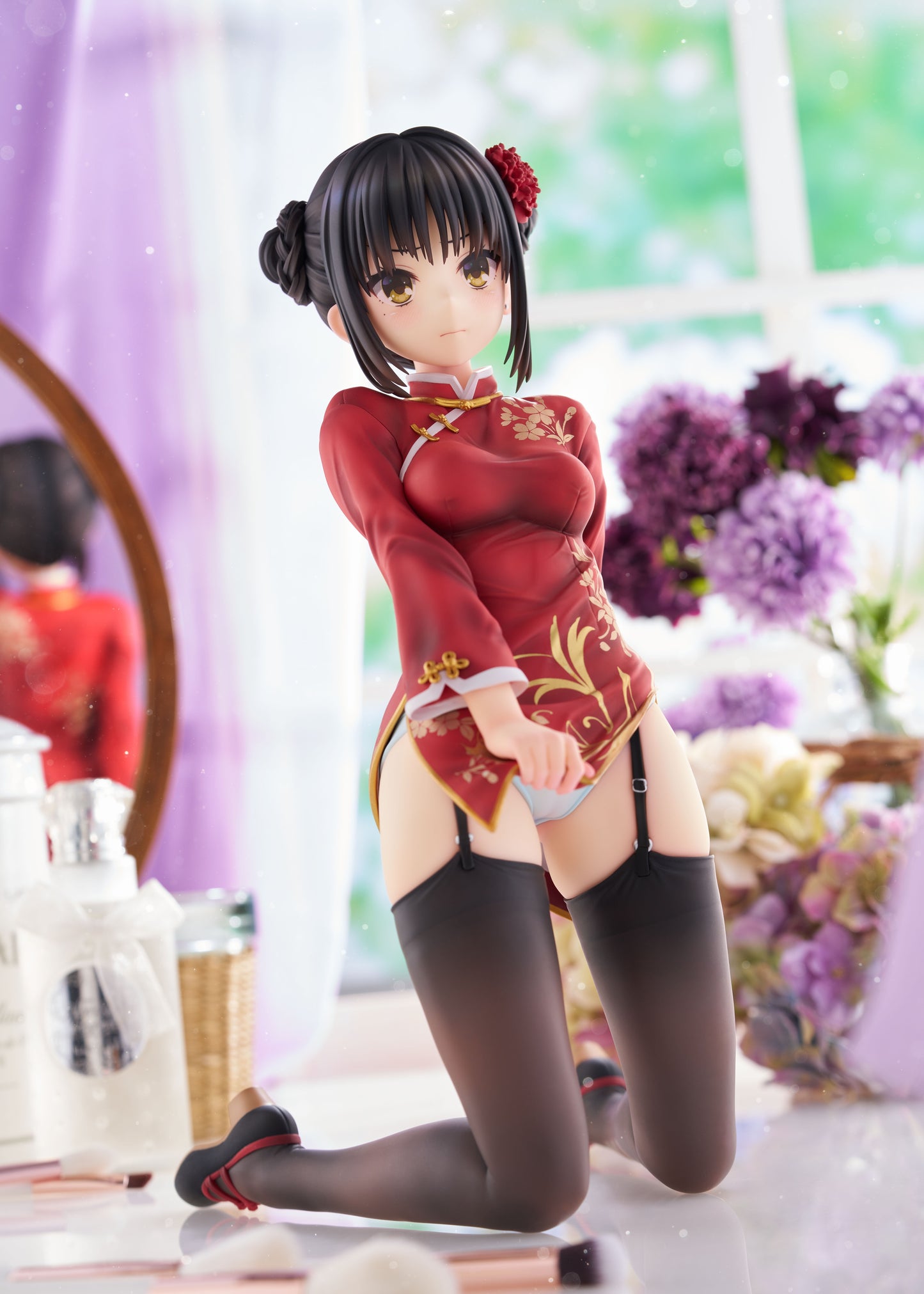 PRE ORDER – [18+] 1/3.5 CAFE STELLA AND THE REAPER'S BU􀀧ERFLY NATSUME SHIKI CHINESE CLOTHES VER. AMIAMI LIMITED EDITION