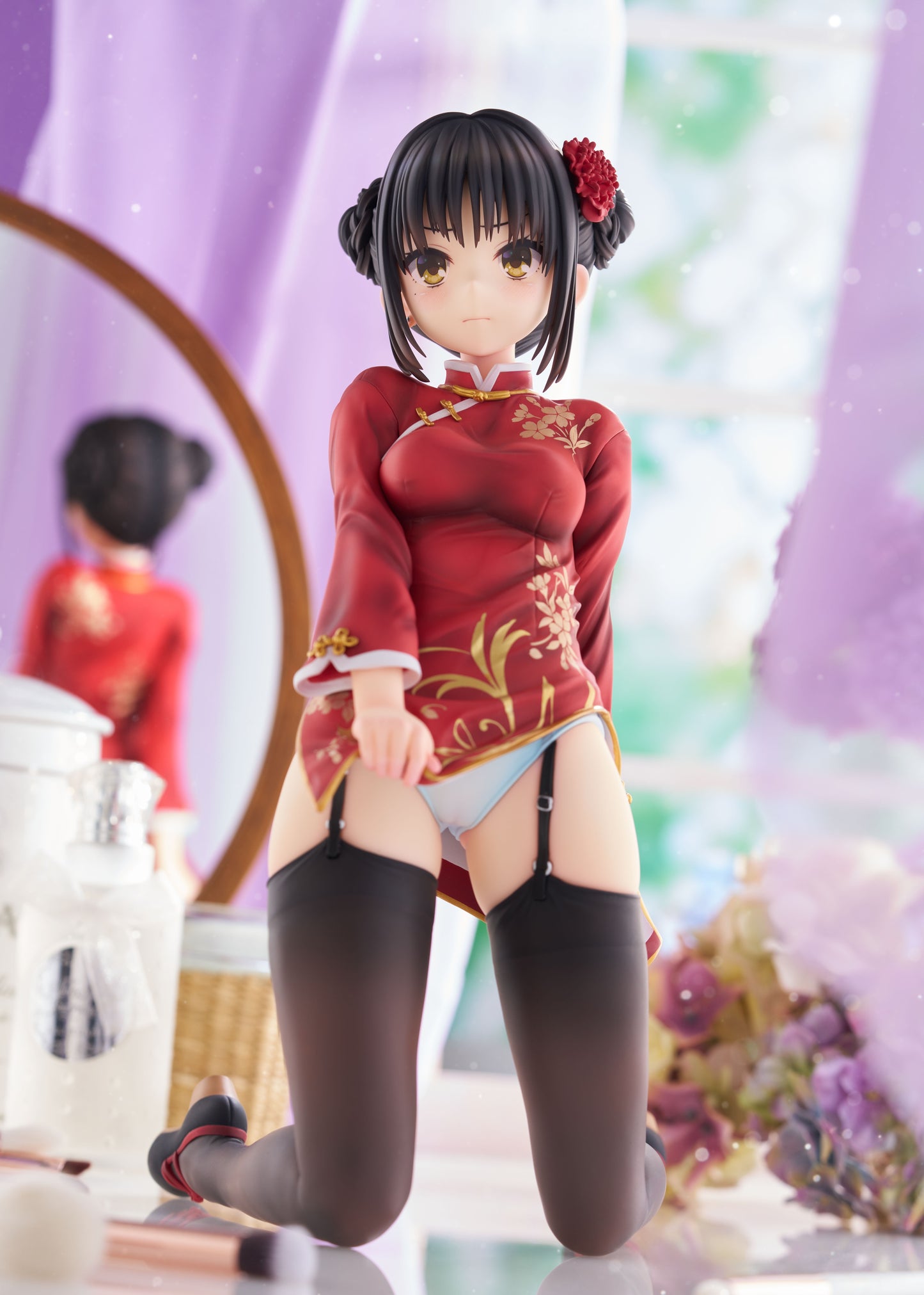 PRE ORDER – [18+] 1/3.5 CAFE STELLA AND THE REAPER'S BU􀀧ERFLY NATSUME SHIKI CHINESE CLOTHES VER. AMIAMI LIMITED EDITION
