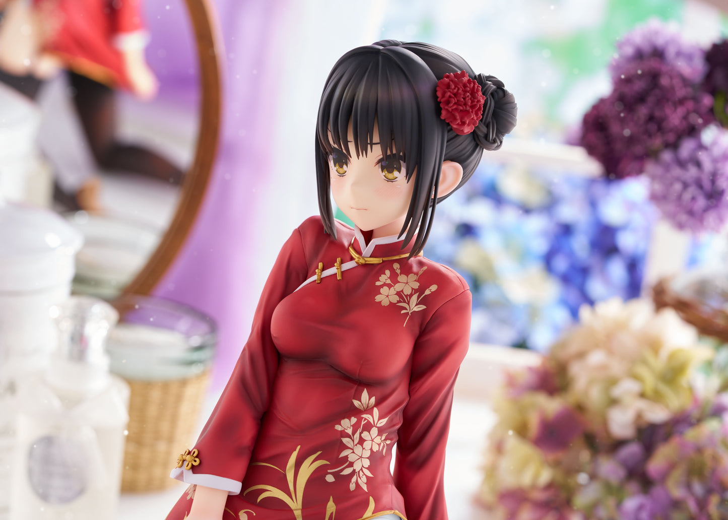 PRE ORDER – [18+] 1/3.5 CAFE STELLA AND THE REAPER'S BU􀀧ERFLY NATSUME SHIKI CHINESE CLOTHES VER. AMIAMI LIMITED EDITION