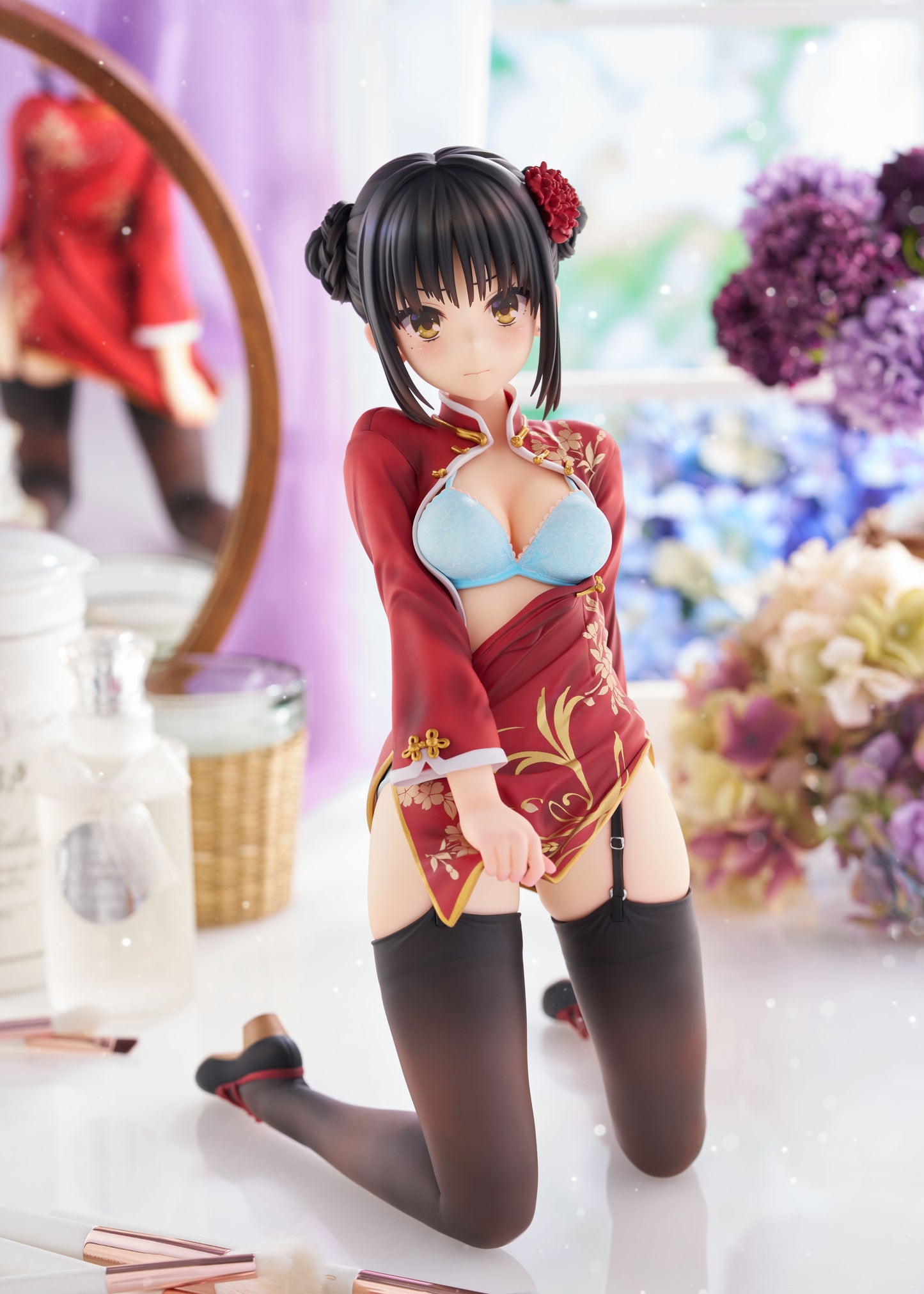 PRE ORDER – [18+] 1/3.5 CAFE STELLA AND THE REAPER'S BU􀀧ERFLY NATSUME SHIKI CHINESE CLOTHES VER. AMIAMI LIMITED EDITION