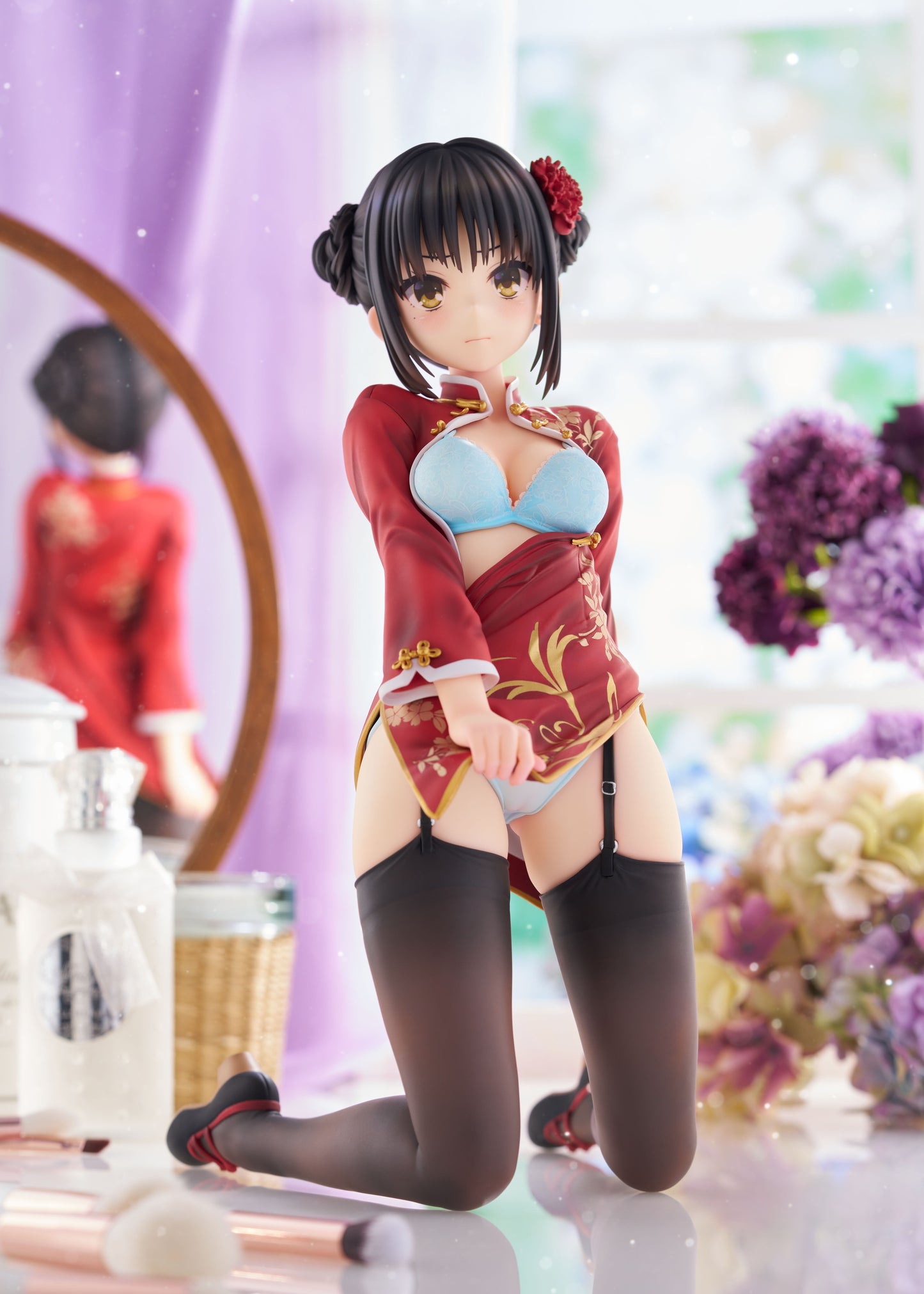 PRE ORDER – [18+] 1/3.5 CAFE STELLA AND THE REAPER'S BU􀀧ERFLY NATSUME SHIKI CHINESE CLOTHES VER. AMIAMI LIMITED EDITION