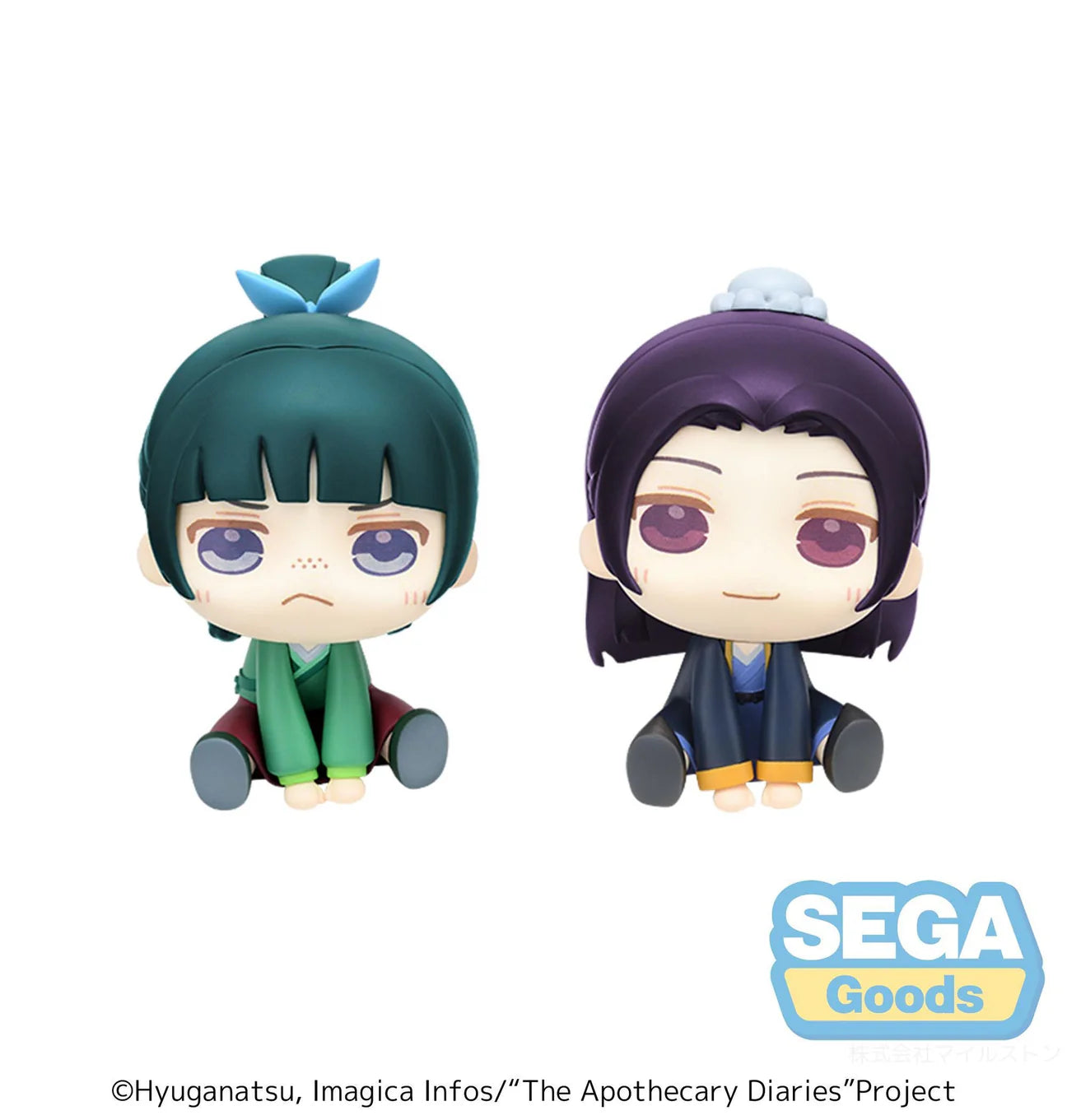 PRE ORDER – QYURUME TV ANIME THE APOTHECARY DIARIES MINI FIGURE MAOMAO & JINSHI (EX)