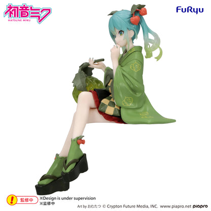 PRE ORDER – HATSUNE MIKU - NOODLE STOPPER FIGURE - FLOWER FAIRY WINTER CHERRY GREEN COLOR VER.