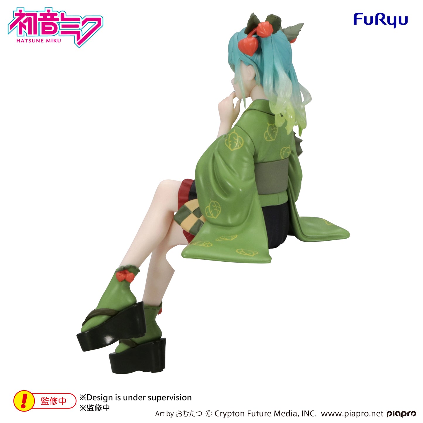 PRE ORDER – HATSUNE MIKU - NOODLE STOPPER FIGURE - FLOWER FAIRY WINTER CHERRY GREEN COLOR VER.