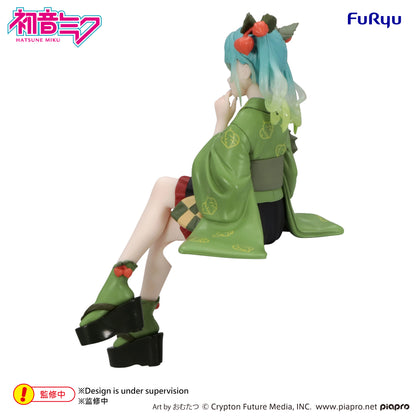 PRE ORDER – HATSUNE MIKU - NOODLE STOPPER FIGURE - FLOWER FAIRY WINTER CHERRY GREEN COLOR VER.