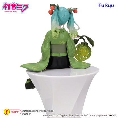 PRE ORDER – HATSUNE MIKU - NOODLE STOPPER FIGURE - FLOWER FAIRY WINTER CHERRY GREEN COLOR VER.