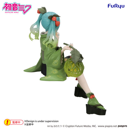 PRE ORDER – HATSUNE MIKU - NOODLE STOPPER FIGURE - FLOWER FAIRY WINTER CHERRY GREEN COLOR VER.