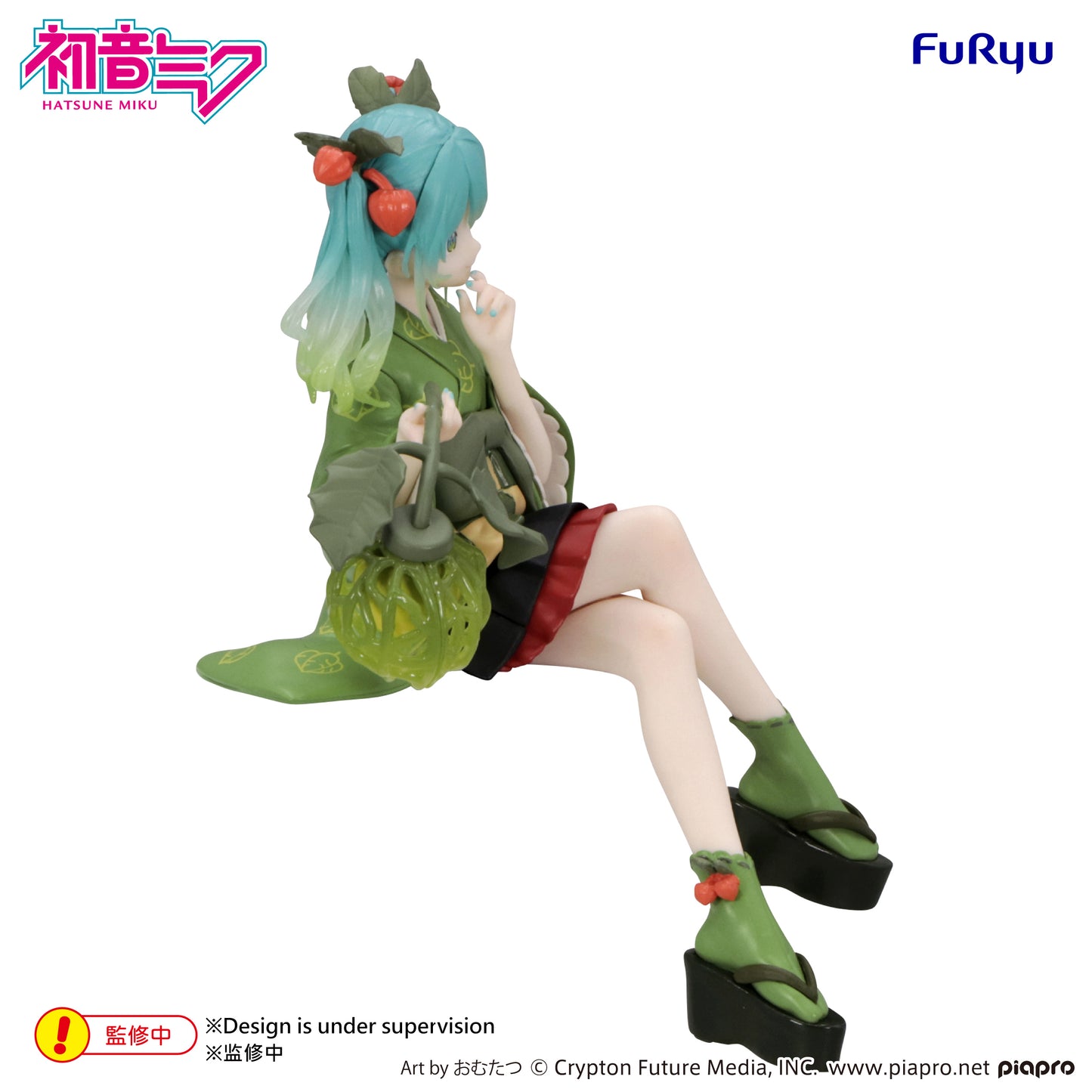 PRE ORDER – HATSUNE MIKU - NOODLE STOPPER FIGURE - FLOWER FAIRY WINTER CHERRY GREEN COLOR VER.