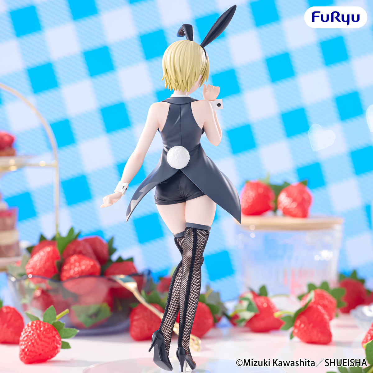 BACK ORDER – STRAWBERRY 100% - BICUTE BUNNIES FIGURE - TSUKASA NISHINO
