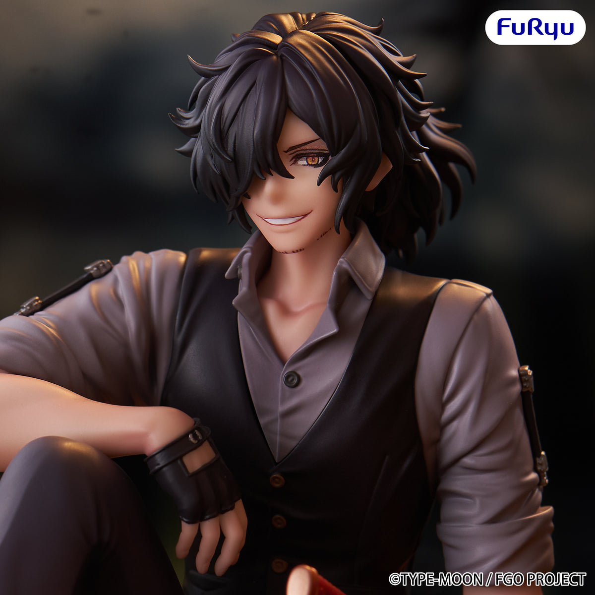 BACK ORDER – FATE/GRAND ORDER - NOODLE STOPPER FIGURE - ASSASSIN IZOU OKADA - AWESOME DAPPER SUIT