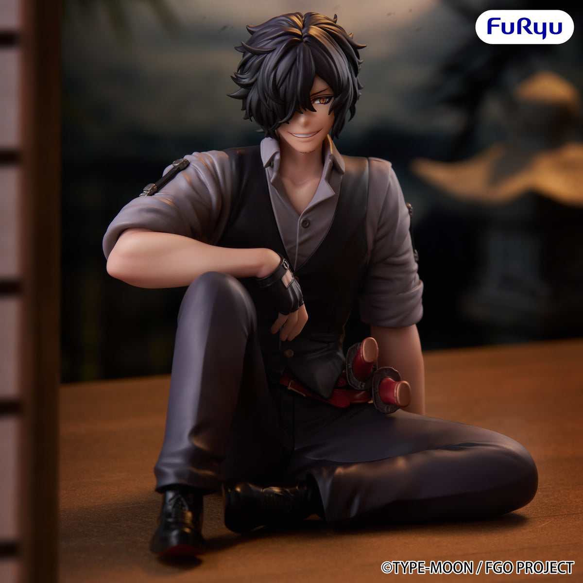 BACK ORDER – FATE/GRAND ORDER - NOODLE STOPPER FIGURE - ASSASSIN IZOU OKADA - AWESOME DAPPER SUIT