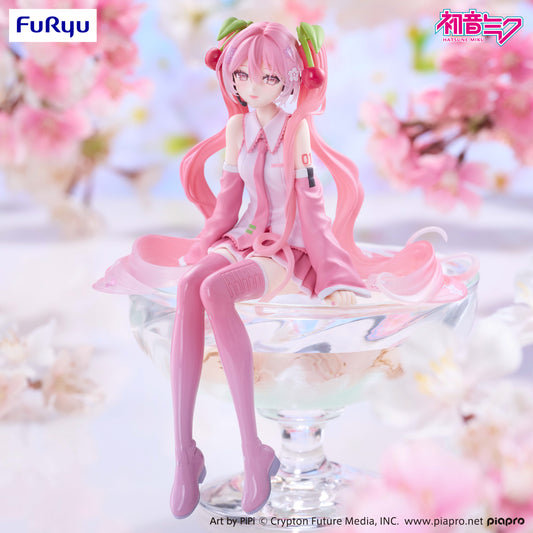 PRE ORDER – HATSUNE MIKU NOODLE STOPPER FIGURE - SAKURA MIKU 2026 SMILE VER.