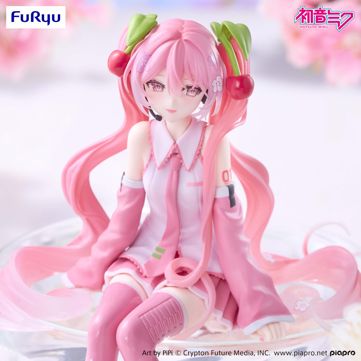 PRE ORDER – HATSUNE MIKU NOODLE STOPPER FIGURE - SAKURA MIKU 2026 SMILE VER.