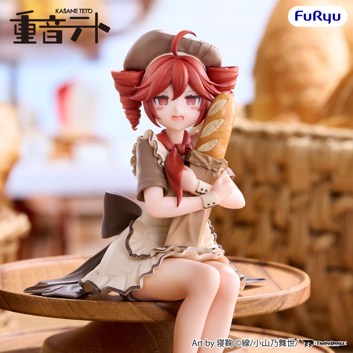 PRE ORDER – KASANE TETO NOODLE STOPPER FIGURE - KASANE TETO BAGUETTE VER.