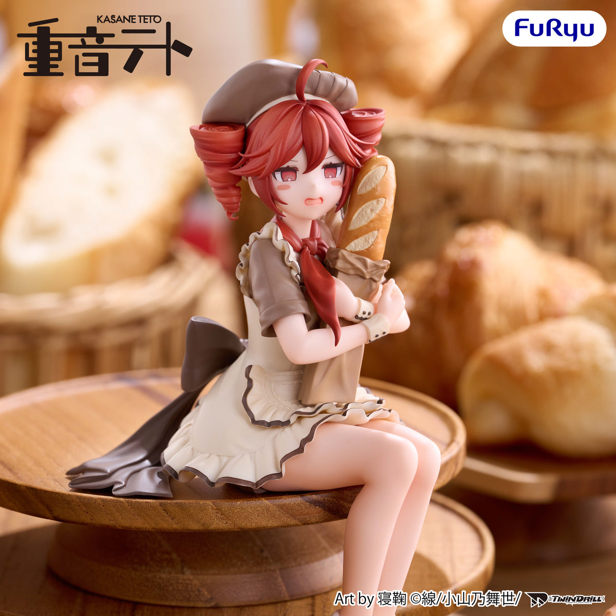 PRE ORDER – KASANE TETO NOODLE STOPPER FIGURE - KASANE TETO BAGUETTE VER.