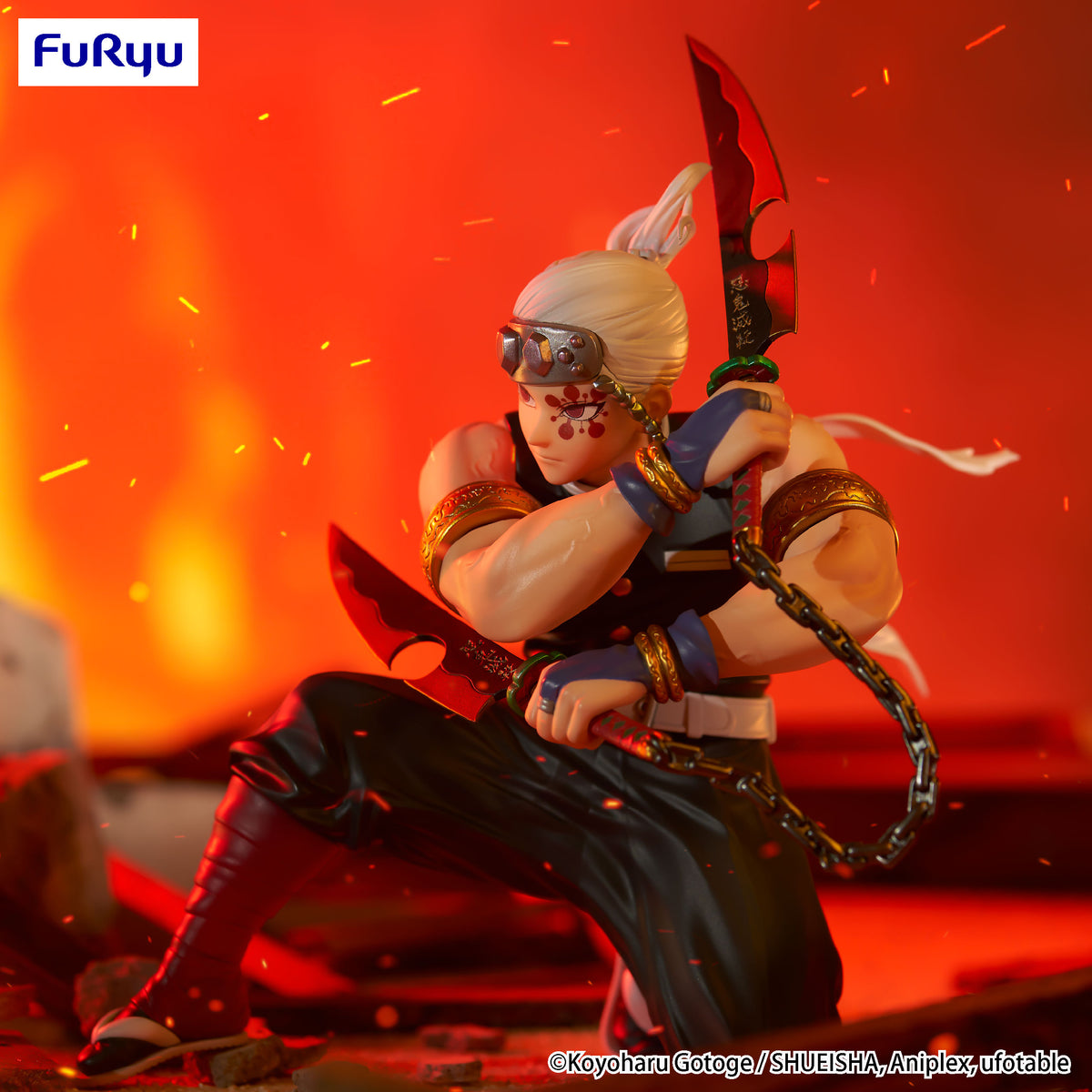 PRE ORDER – DEMON SLAYER: KIMETSU NO YAIBA NOODLE STOPPER FIGURE - UZUI TENGEN