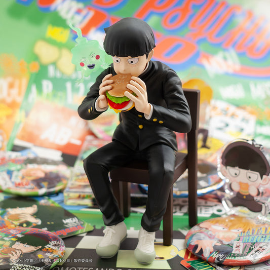PRE ORDER – MOB PSYCHO 100 III × BUNBOUGU CAFÉ 2022 FIGURE – SHIGEO KAGEYAMA & EKUBO