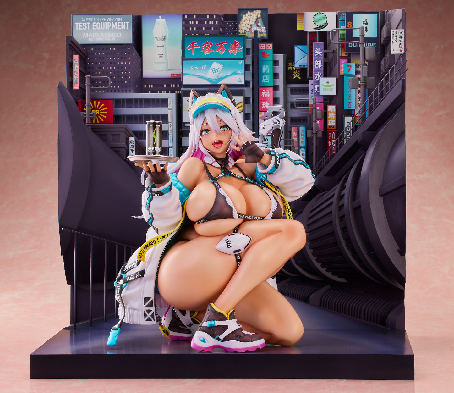 PRE ORDER – [18+] 1/4 MEIDO-BUSOU : AX STREET VER. PIXEL PHILIA EDITION
