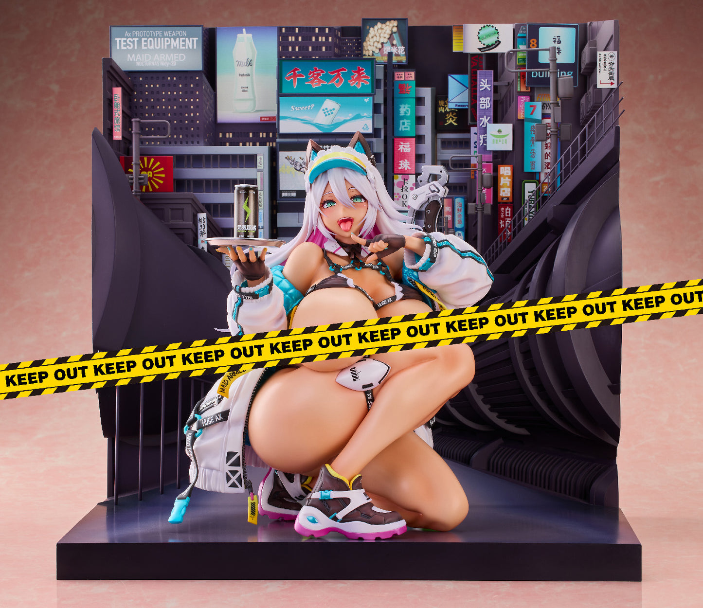 PRE ORDER – [18+] 1/4 MEIDO-BUSOU : AX STREET VER. PIXEL PHILIA EDITION