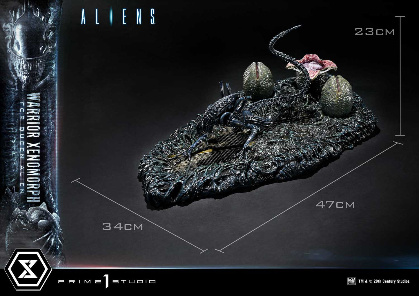 PRE ORDER – ULTIMATE DIORAMA MASTERLINE - ALIENS (FILM) - WARRIOR XENOMORPH FOR QUEEN ALIEN