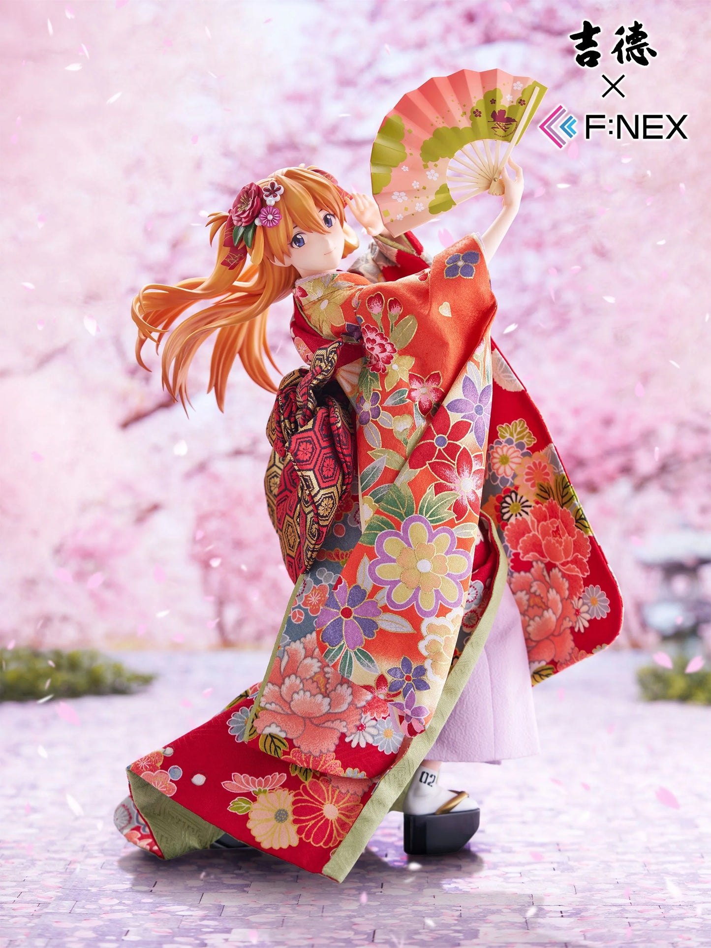 PRE ORDER – 1/4 EVANGELION - SHIKINAMI ASUKA LANGLEY - JAPANESE DOLL