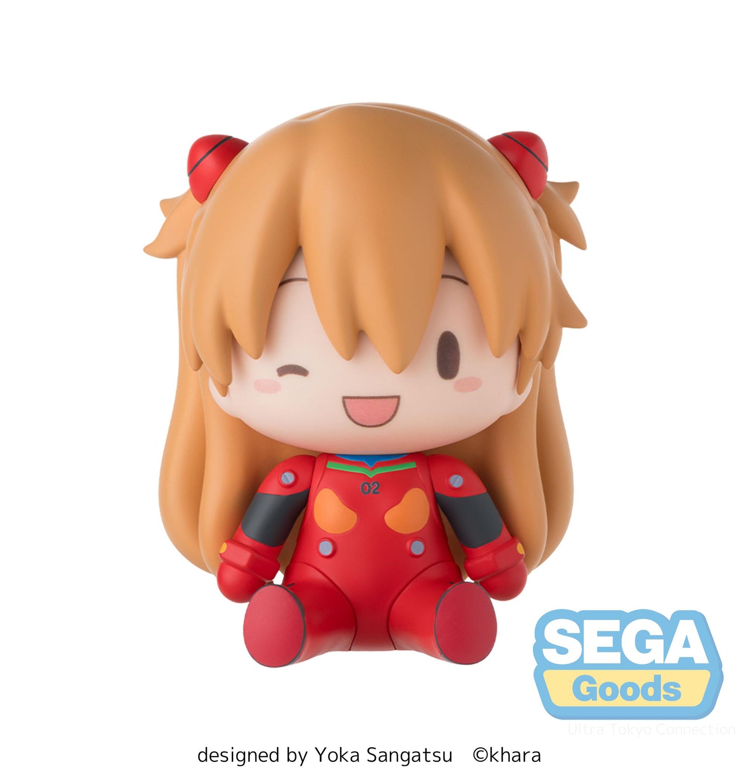 PRE ORDER – FUWA PETIT - EVANGELION: NEW THEATRICAL EDITION CHIBI FIGURE - ASUKA PLUG SUIT