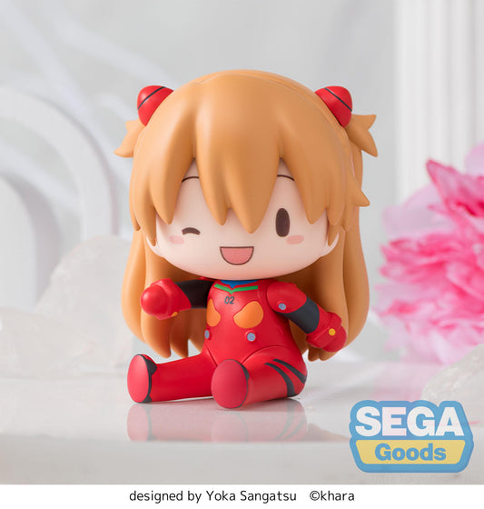 PRE ORDER – FUWA PETIT - EVANGELION: NEW THEATRICAL EDITION CHIBI FIGURE - ASUKA PLUG SUIT