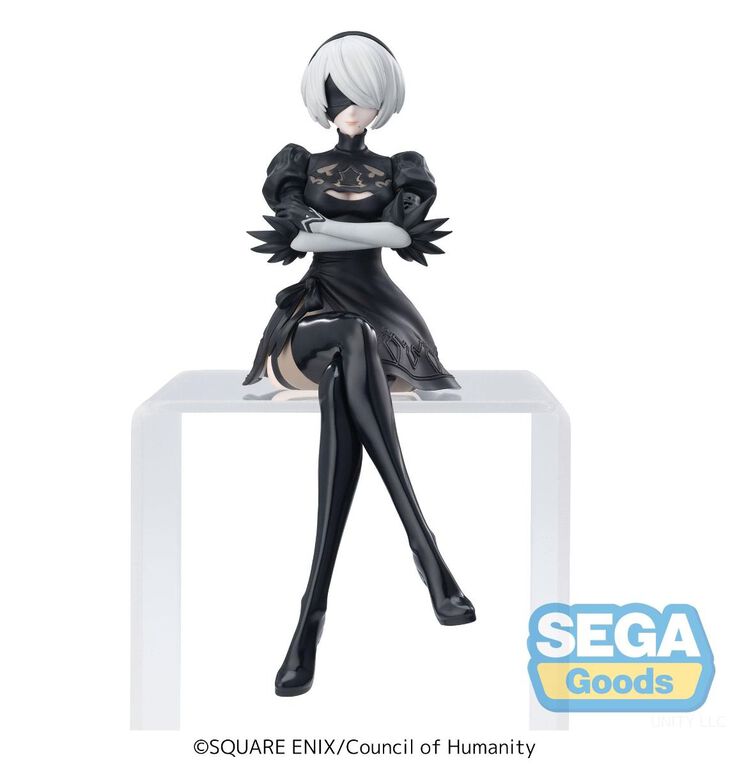 PRE ORDER – TV ANIME NIER:AUTOMATA VER1.1A PM PERCHING FIGURE - 2B