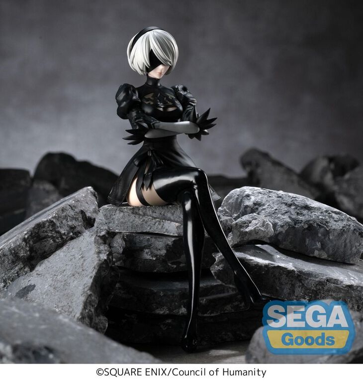 PRE ORDER – TV ANIME NIER:AUTOMATA VER1.1A PM PERCHING FIGURE - 2B