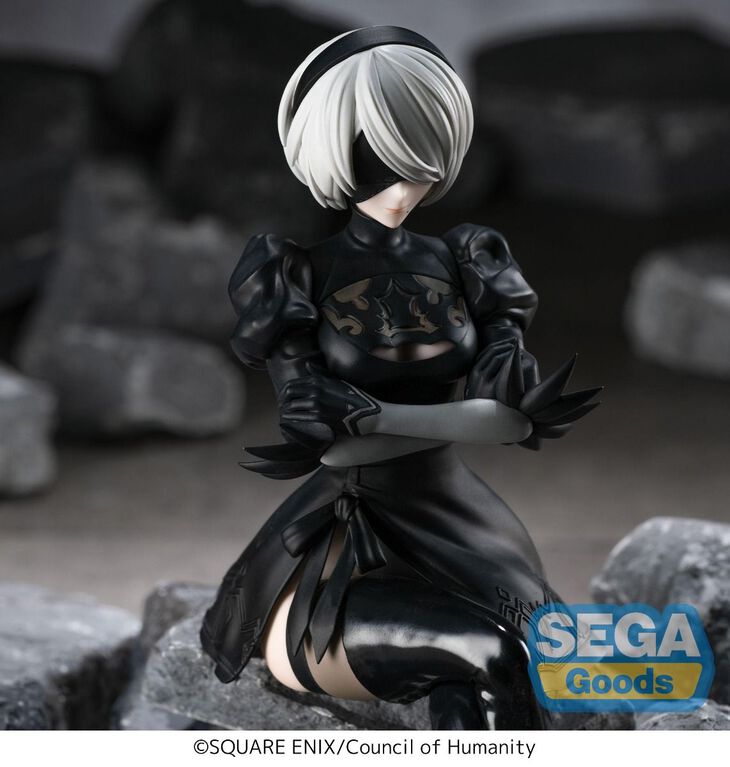 PRE ORDER – TV ANIME NIER:AUTOMATA VER1.1A PM PERCHING FIGURE - 2B
