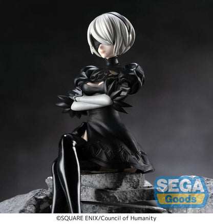 PRE ORDER – TV ANIME NIER:AUTOMATA VER1.1A PM PERCHING FIGURE - 2B