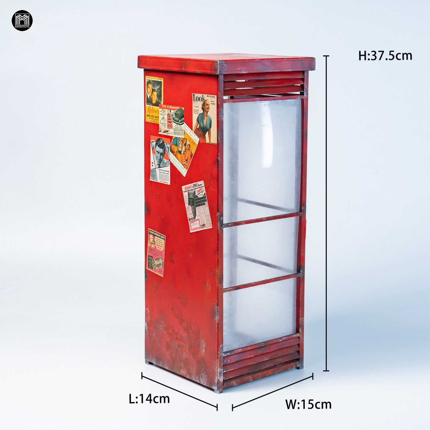 PRE ORDER – MMMTOYS 1/6 TELEPHONE BOOTH M2608