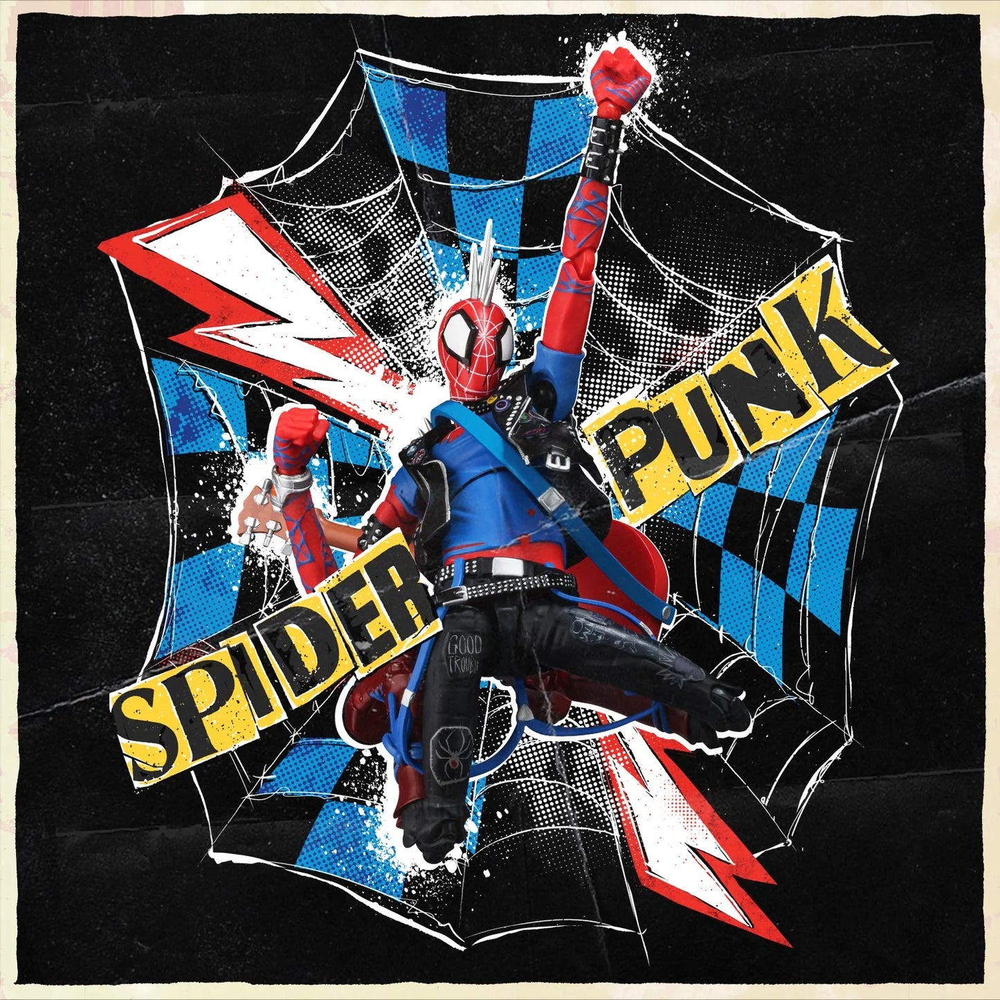 PRE ORDER – SPIDER-MAN: ACROSS THE SPIDER-VERSE SV-ACTION SPIDER-PUNK