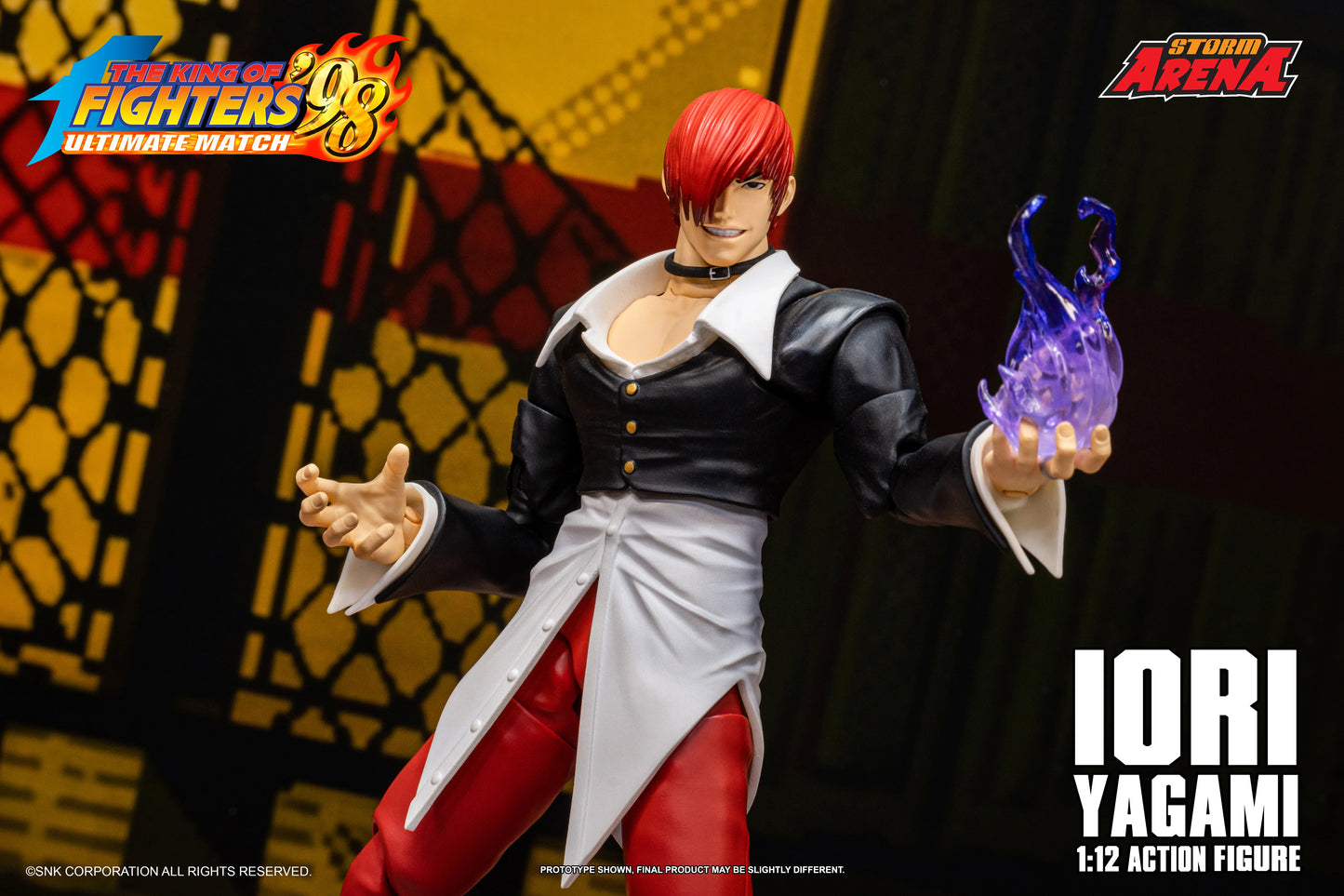 PRE ORDER – 1/12 KOF THE KING OF FIGHTERS '98 UM - IORI YAGAMI