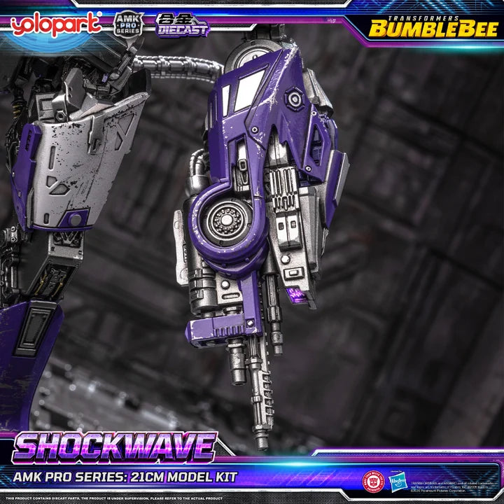 PRE ORDER – TRANSFORMERS: BUMBLEBEE THE MOVIE - AMK PRO SERIES - SHOCKWAVE MODEL KIT