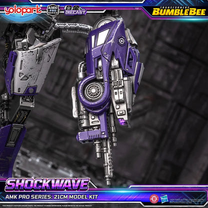 PRE ORDER – TRANSFORMERS: BUMBLEBEE THE MOVIE - AMK PRO SERIES - SHOCKWAVE MODEL KIT