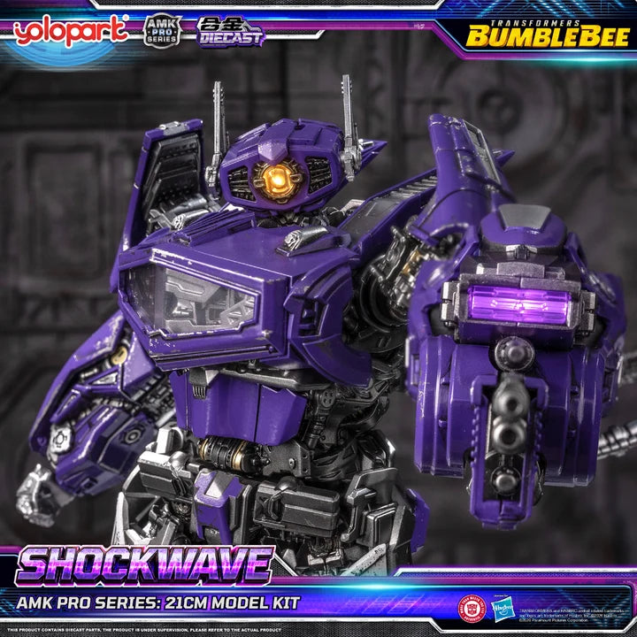 PRE ORDER – TRANSFORMERS: BUMBLEBEE THE MOVIE - AMK PRO SERIES - SHOCKWAVE MODEL KIT