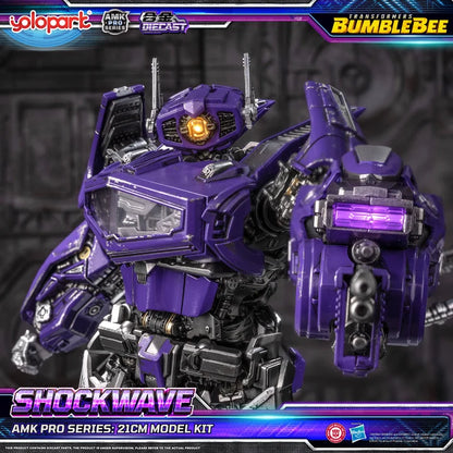 PRE ORDER – TRANSFORMERS: BUMBLEBEE THE MOVIE - AMK PRO SERIES - SHOCKWAVE MODEL KIT
