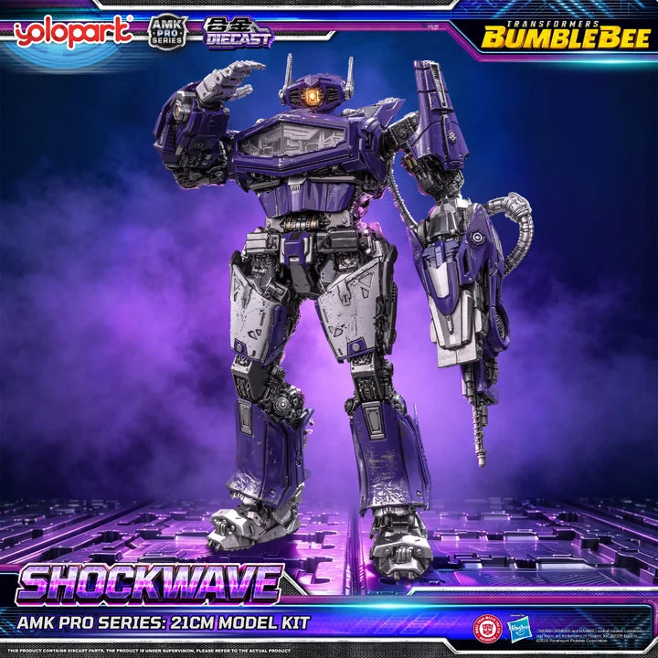 PRE ORDER – TRANSFORMERS: BUMBLEBEE THE MOVIE - AMK PRO SERIES - SHOCKWAVE MODEL KIT