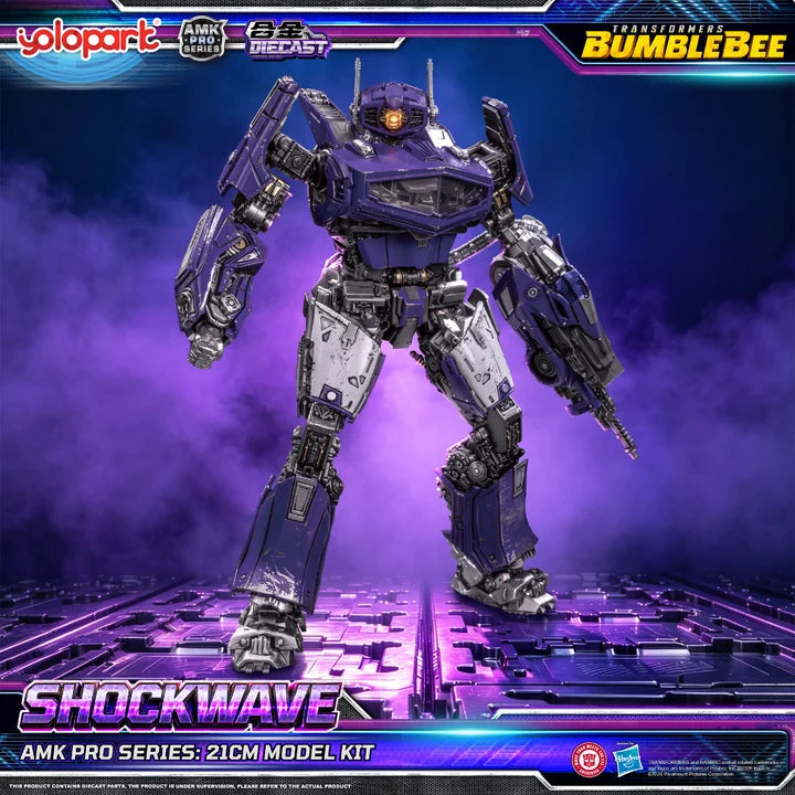 PRE ORDER – TRANSFORMERS: BUMBLEBEE THE MOVIE - AMK PRO SERIES - SHOCKWAVE MODEL KIT