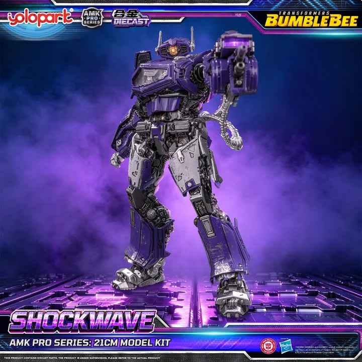 PRE ORDER – TRANSFORMERS: BUMBLEBEE THE MOVIE - AMK PRO SERIES - SHOCKWAVE MODEL KIT