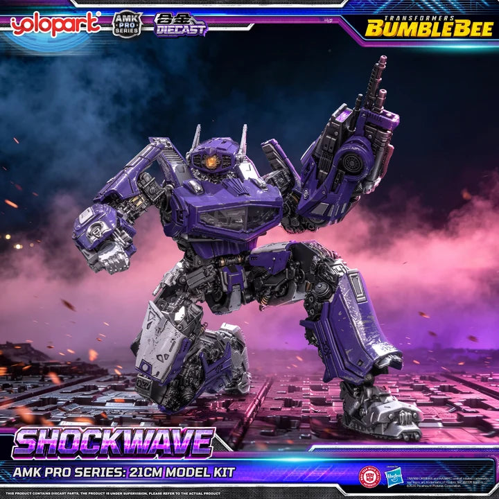PRE ORDER – TRANSFORMERS: BUMBLEBEE THE MOVIE - AMK PRO SERIES - SHOCKWAVE MODEL KIT