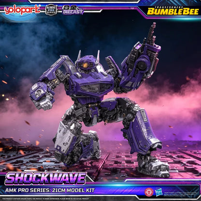 PRE ORDER – TRANSFORMERS: BUMBLEBEE THE MOVIE - AMK PRO SERIES - SHOCKWAVE MODEL KIT