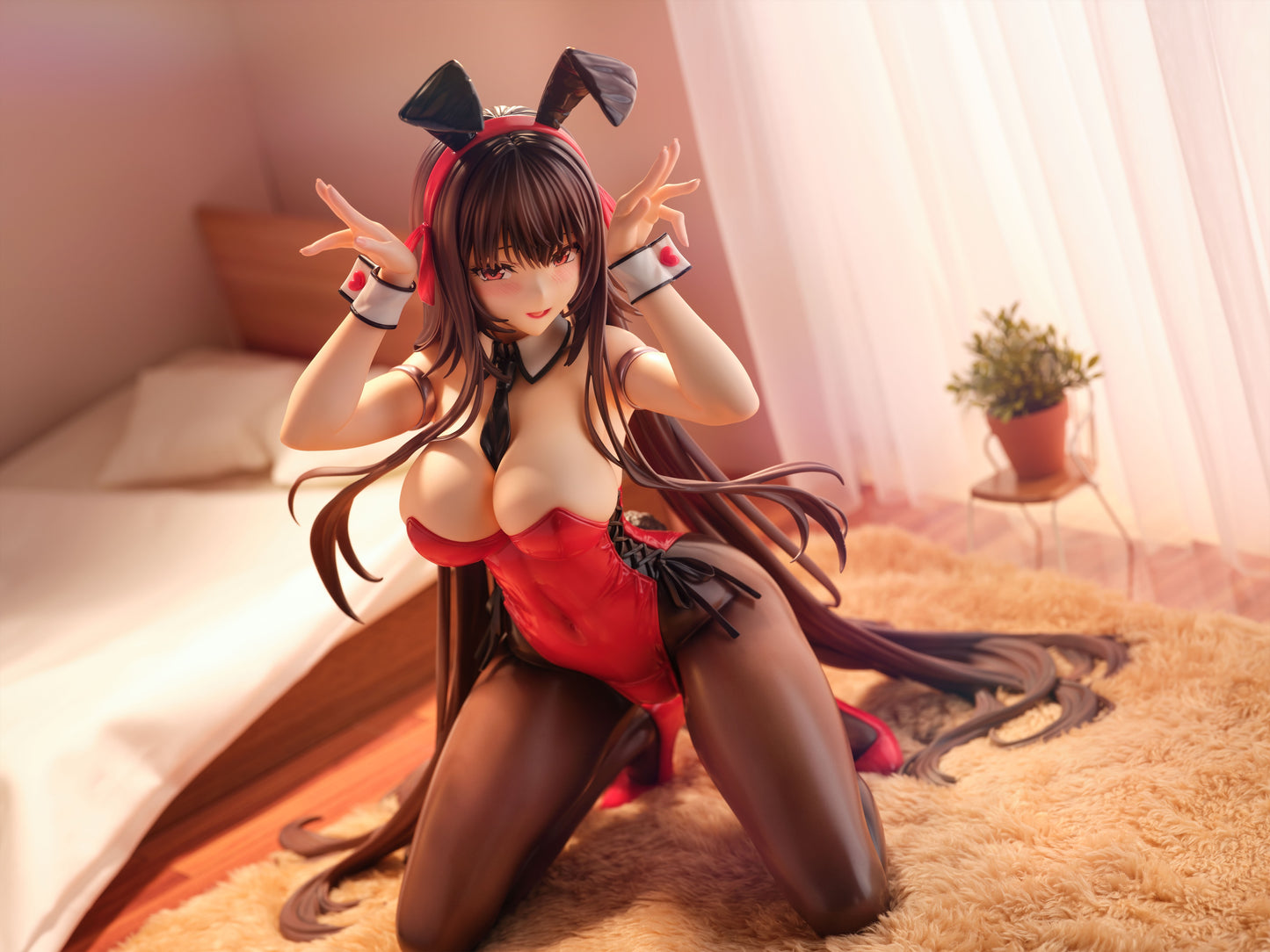 PRE ORDER – [18+] 1/4 AMAKANO 2+ YUUHI KUROHIME BUNNY SUIT VER.
