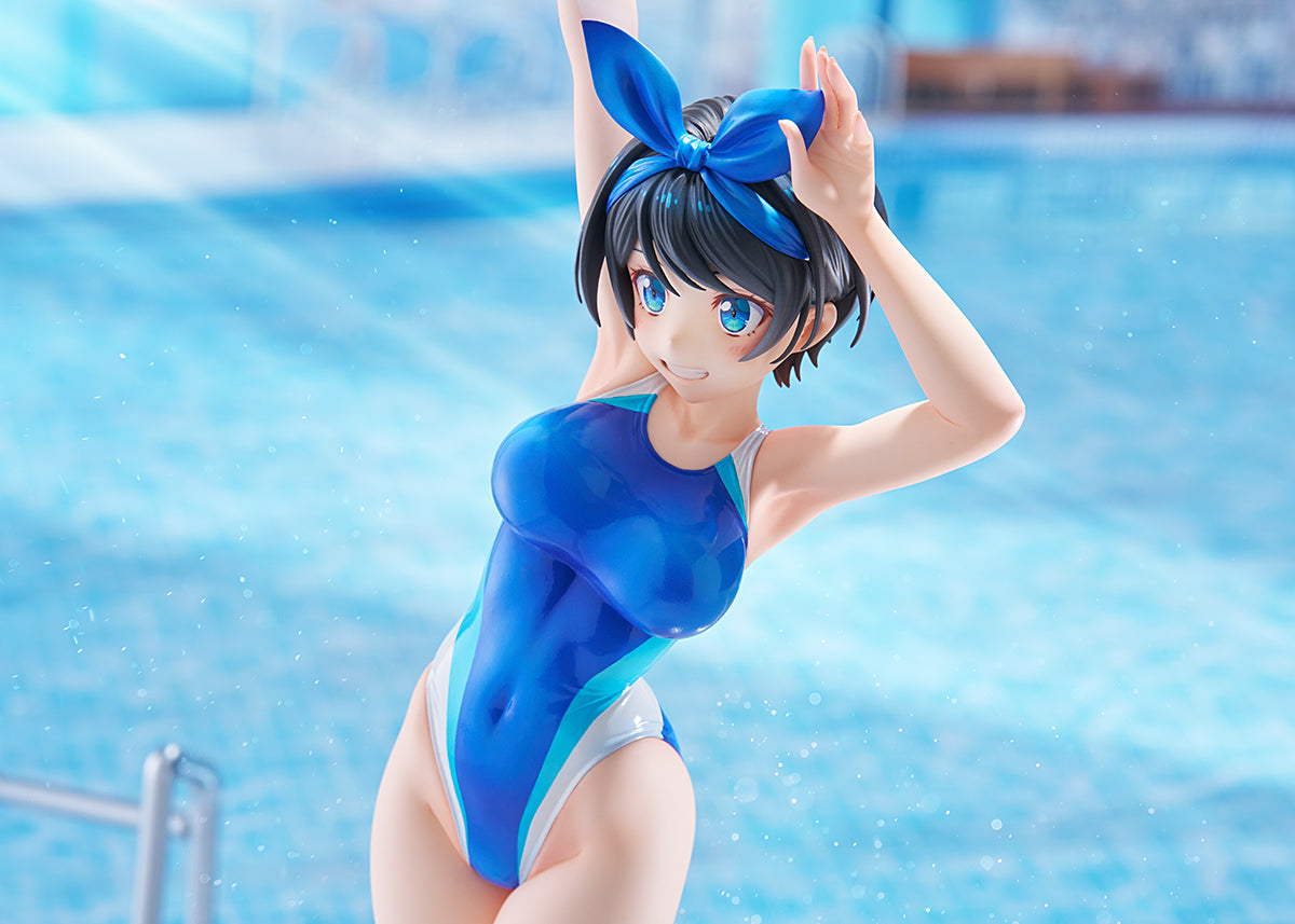 PRE ORDER – 1/7 SWIMSUIT SILHOUETTE RENT-A-GIRLFRIEND - RUKA SARASHINA COMPETITION SWIMSUIT VER.